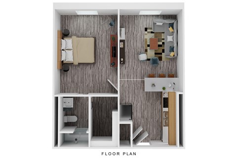 350 St. Joseph Street Studio-2 Beds Apartment for Rent - Photo Gallery 3